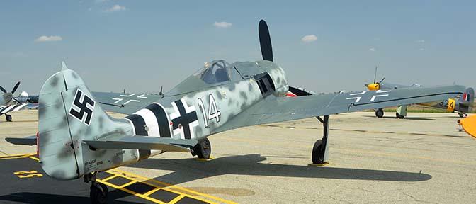 Focke Wulf Flugzeugbau FW 190A-9 N190RF, April 29, 2016